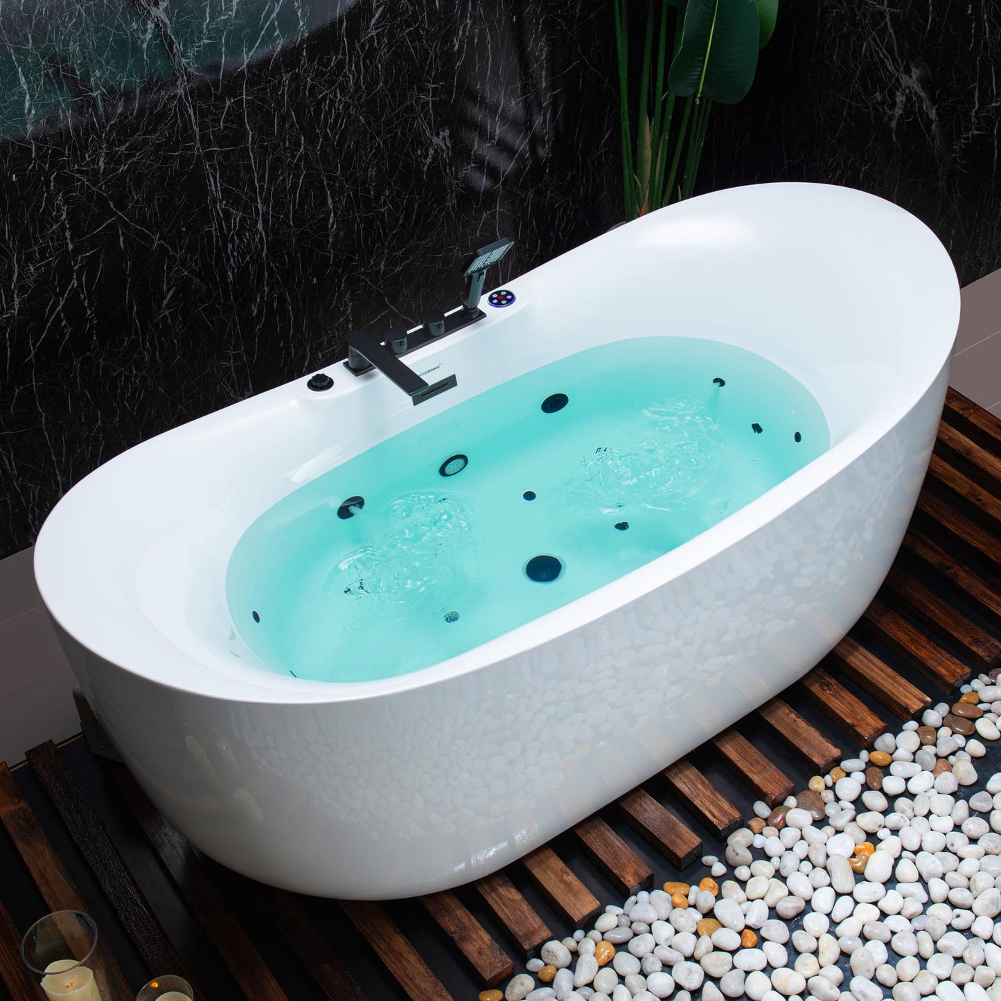 72" WOODBRIDGE Whirlpool Tub