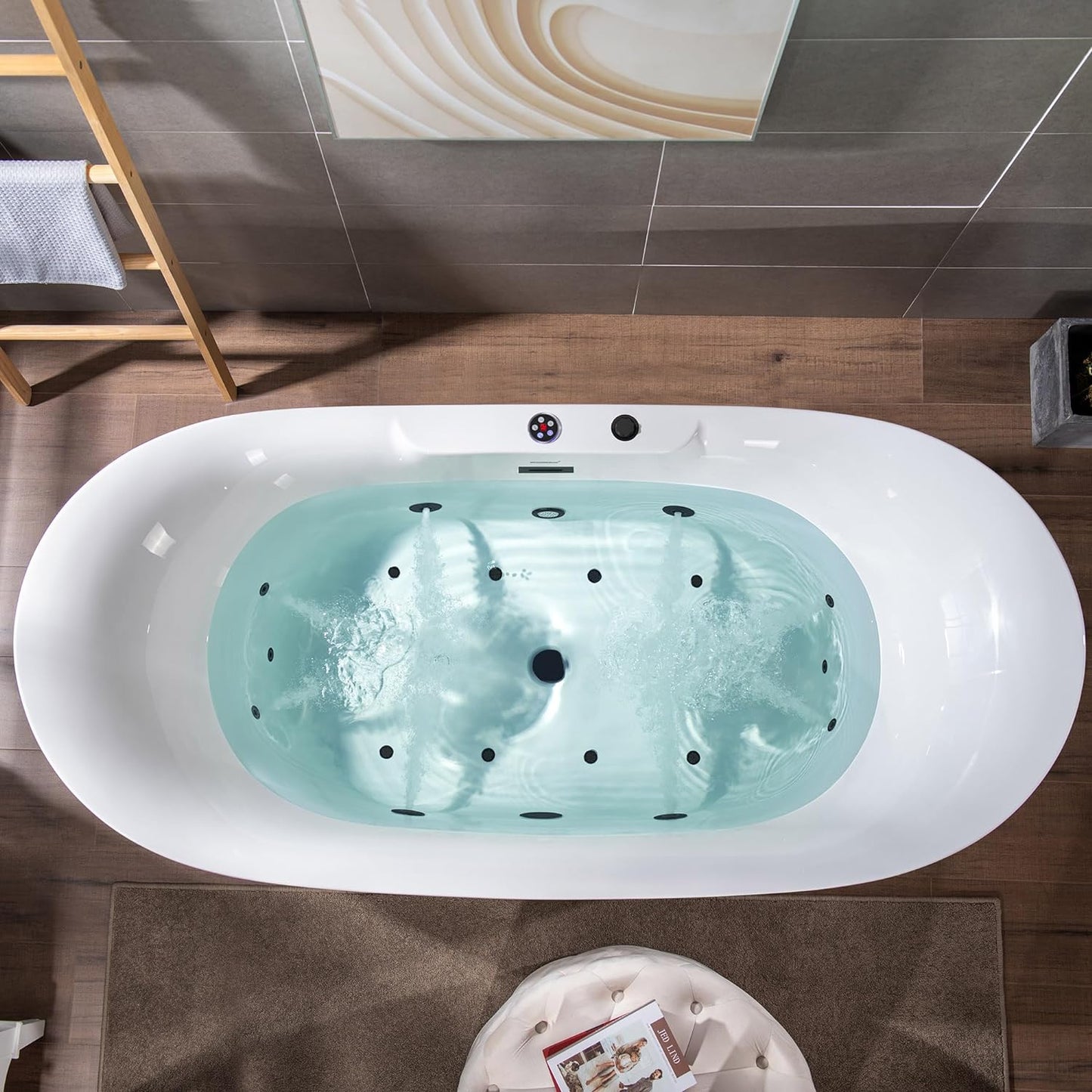 72" WOODBRIDGE Whirlpool Tub