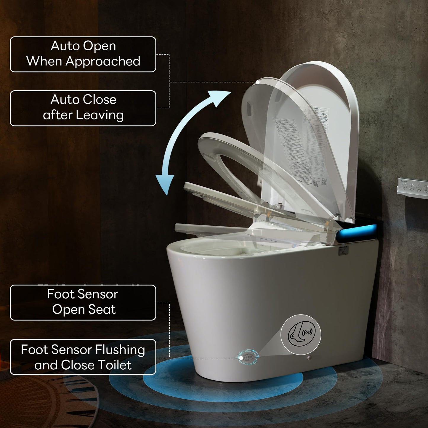 Casta Diva Smart Toilet – ADA Height
