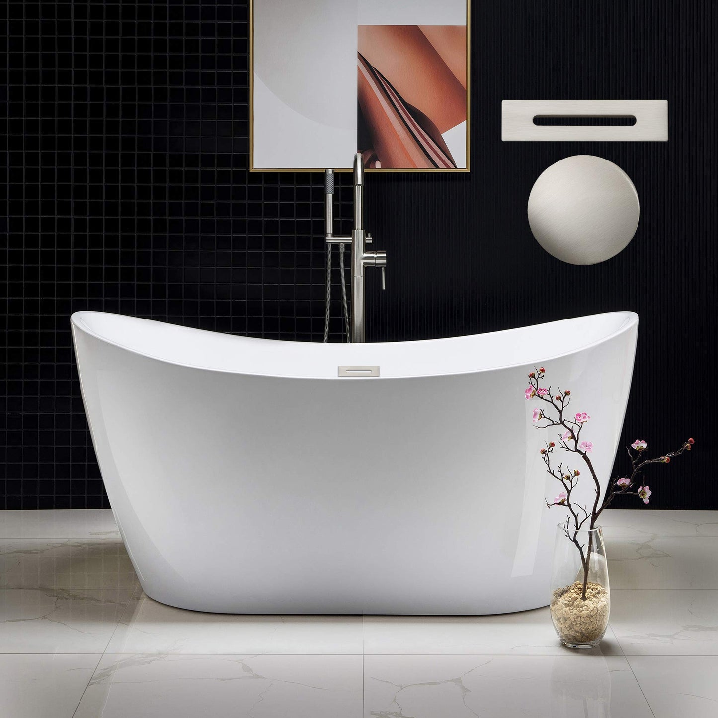 59" WOODBRIDGE Tub