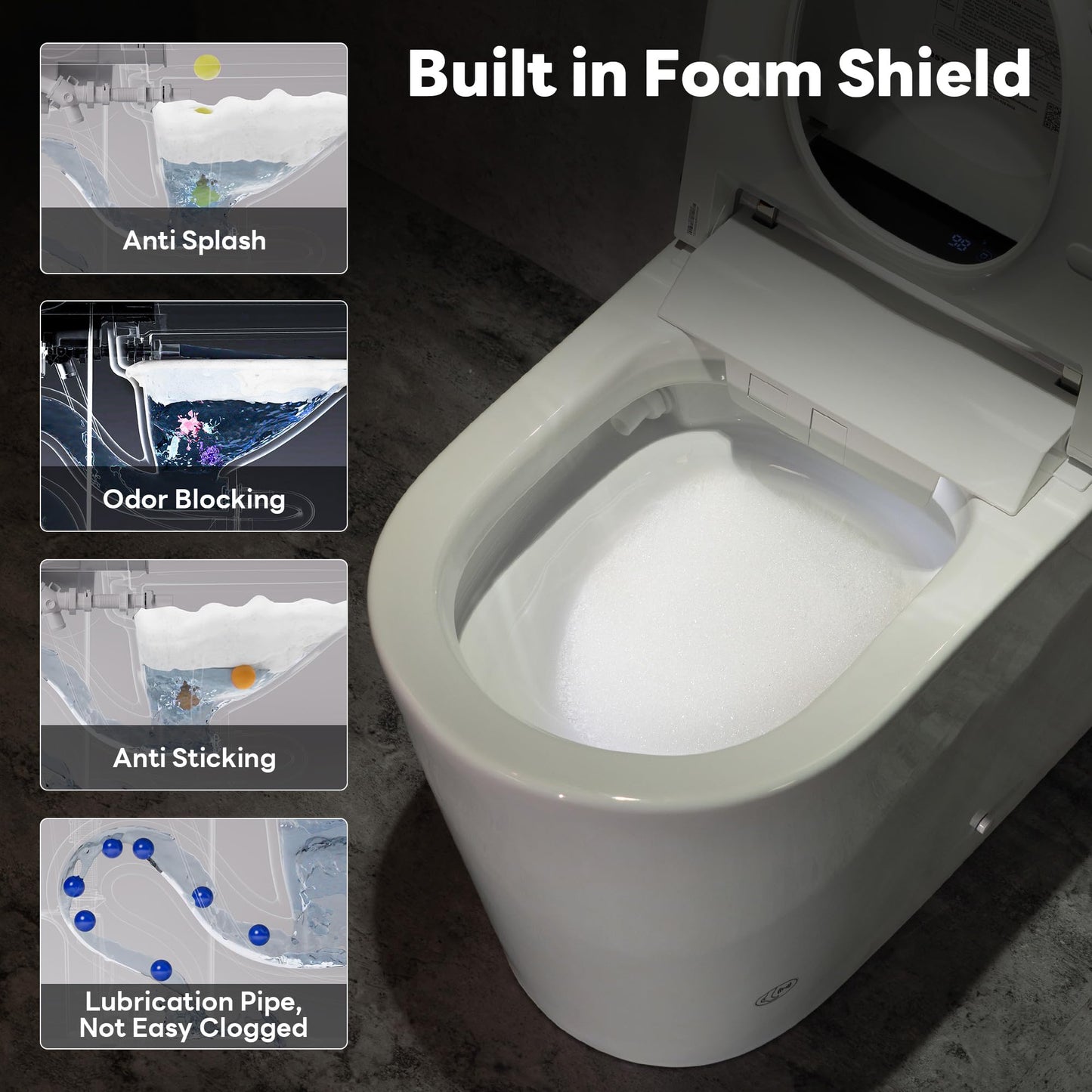 Casta Diva Smart Toilet – ADA Height