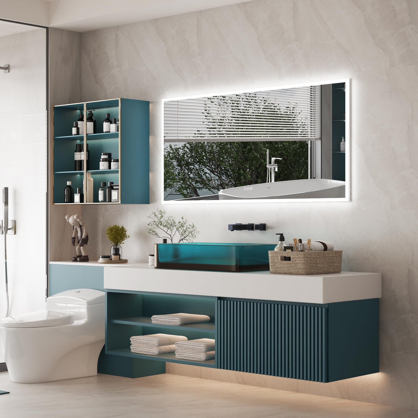 WELLFOR LED Mirror – Anti-Fog