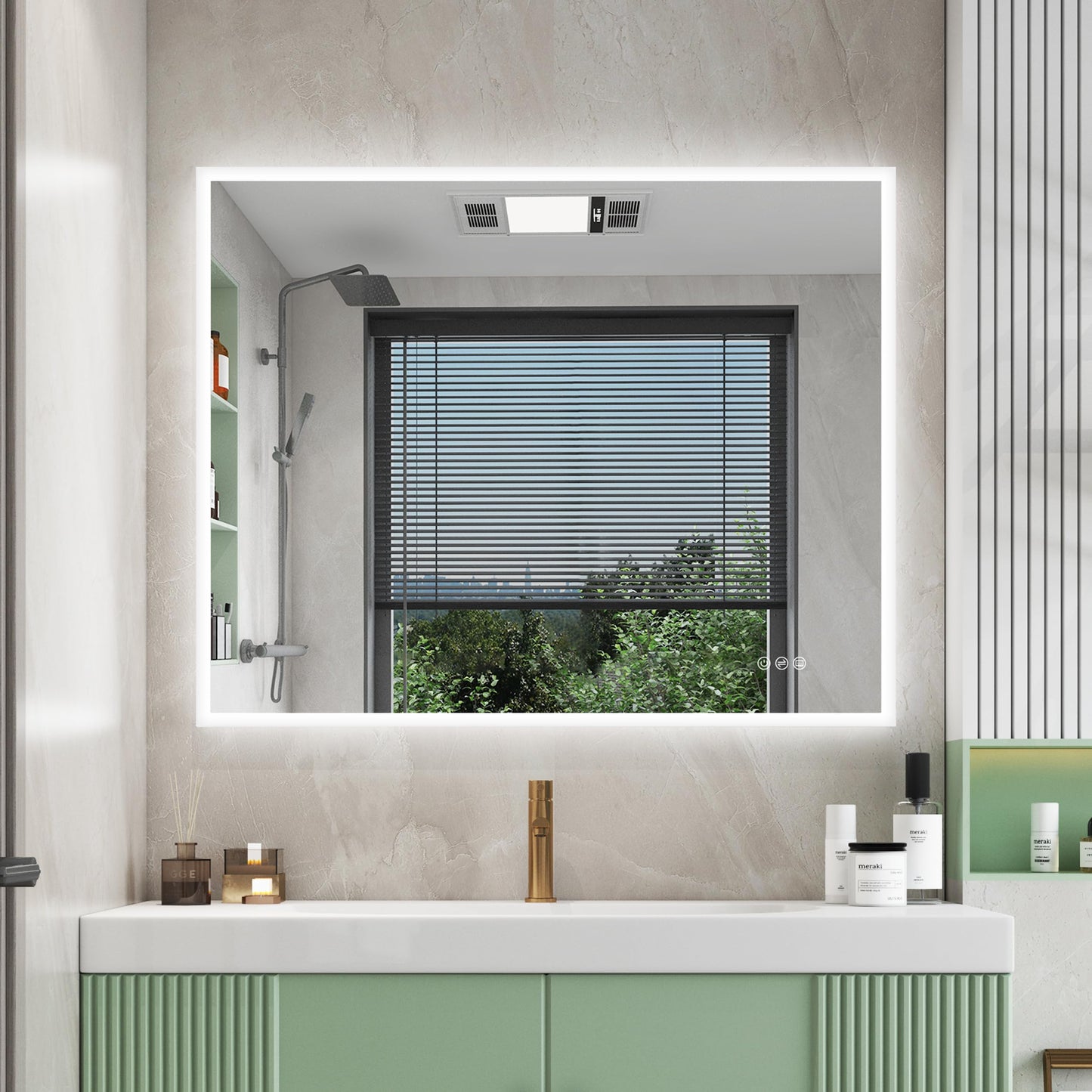 WELLFOR LED Mirror – Anti-Fog
