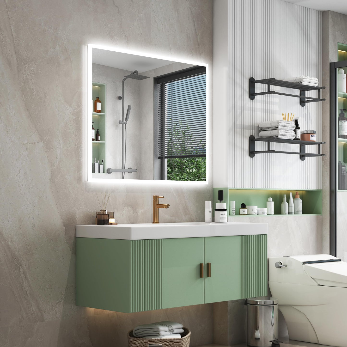 WELLFOR LED Mirror – Anti-Fog