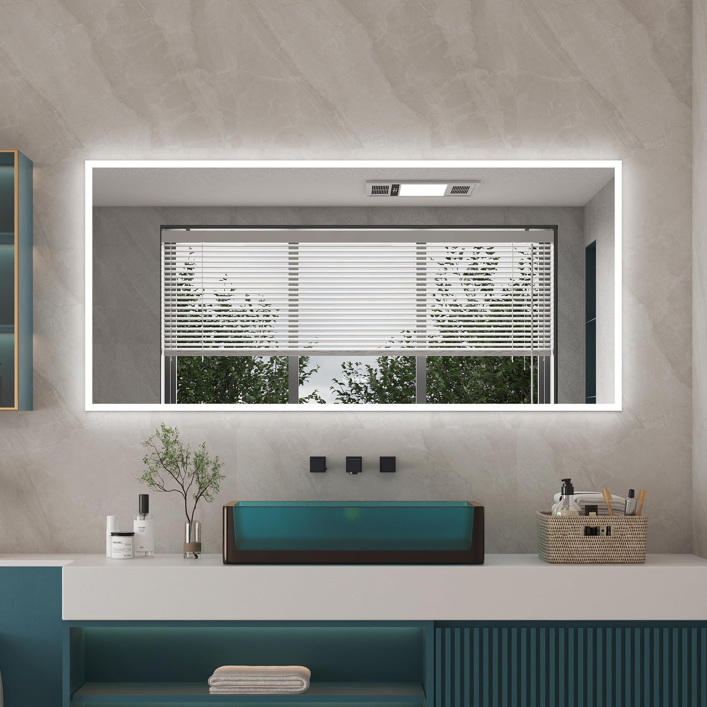WELLFOR LED Mirror – Anti-Fog