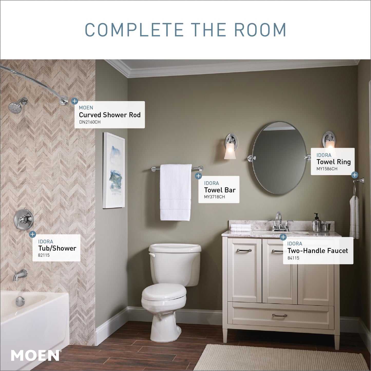 Moen Idora Brushed Nickel Faucet