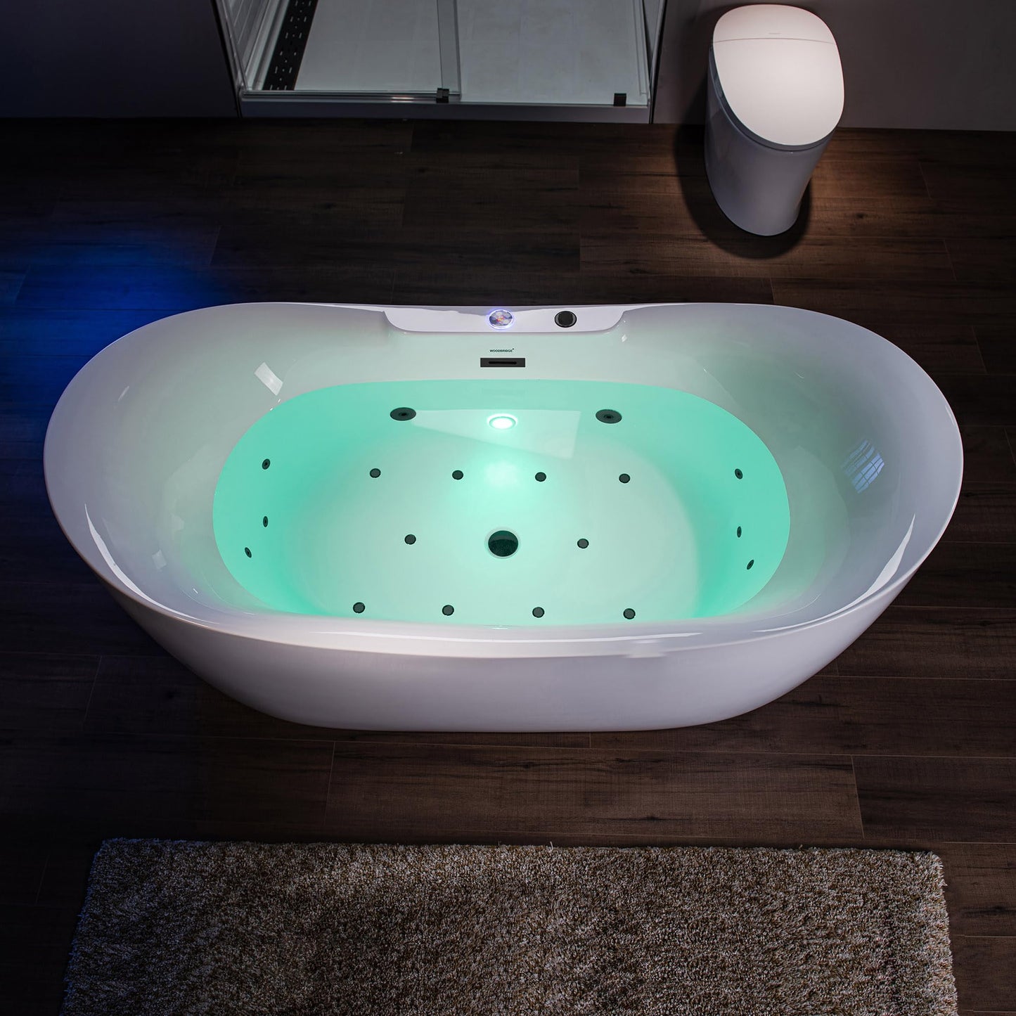 72" WOODBRIDGE Whirlpool Tub