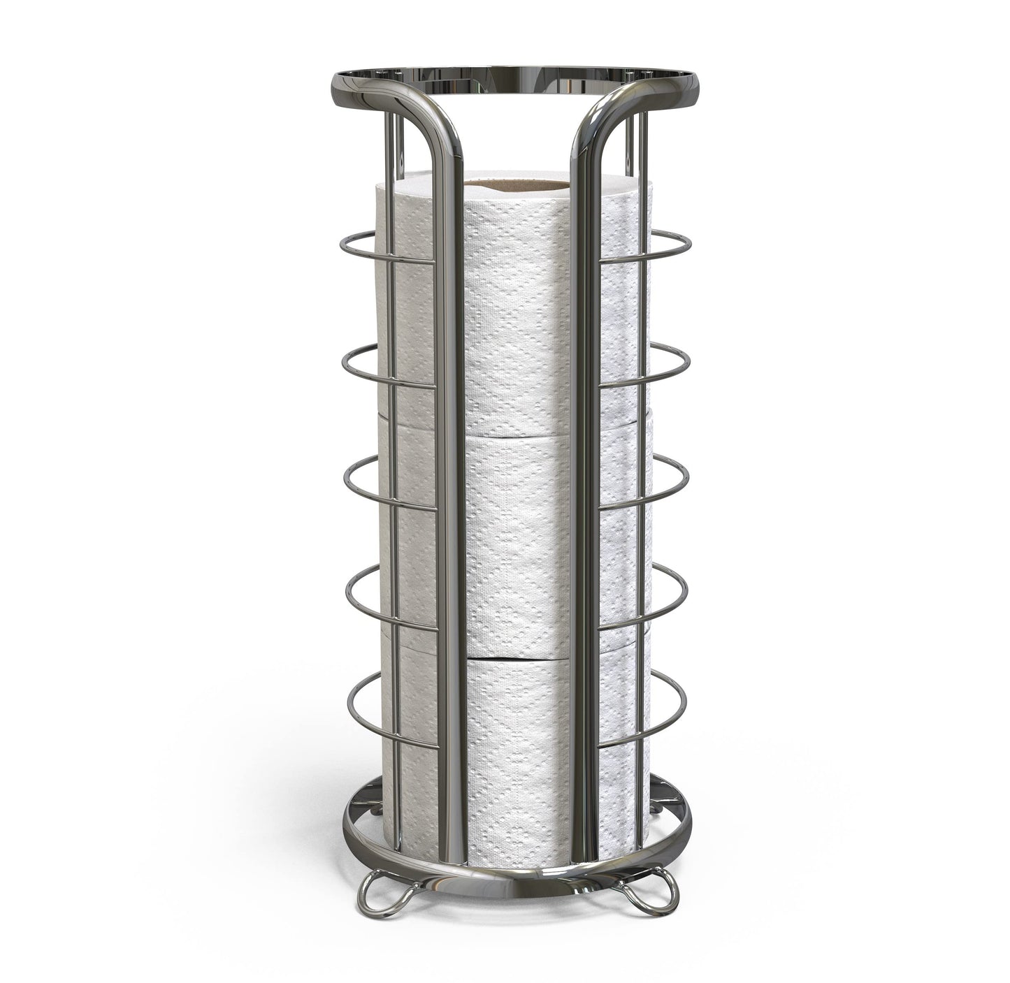 BROOKSTONE Chrome Toilet Paper Holder