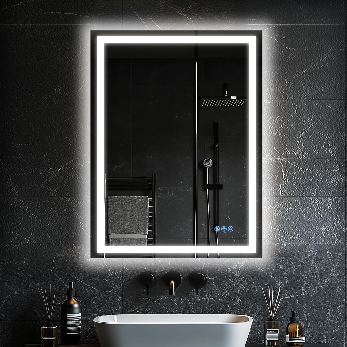 Antok 36x48 LED Bathroom Mirror