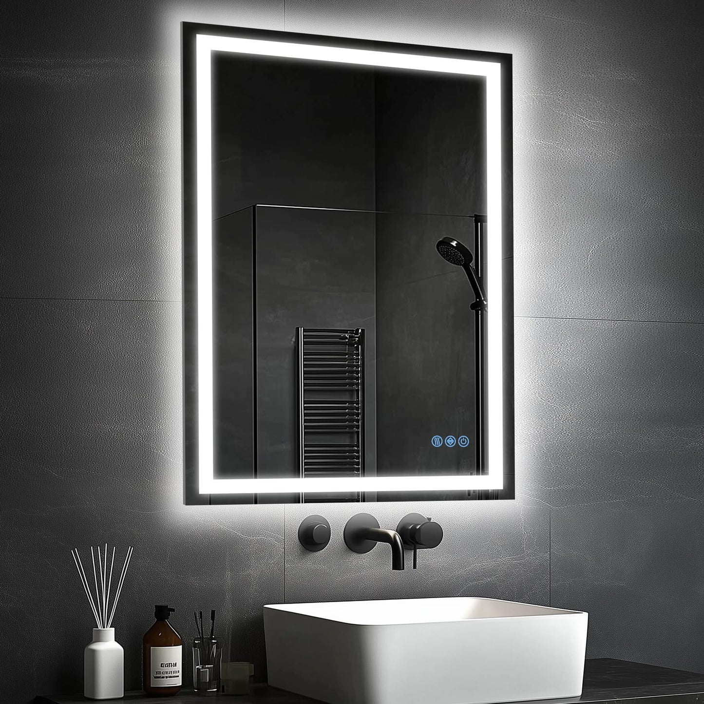 Antok 36x48 LED Bathroom Mirror