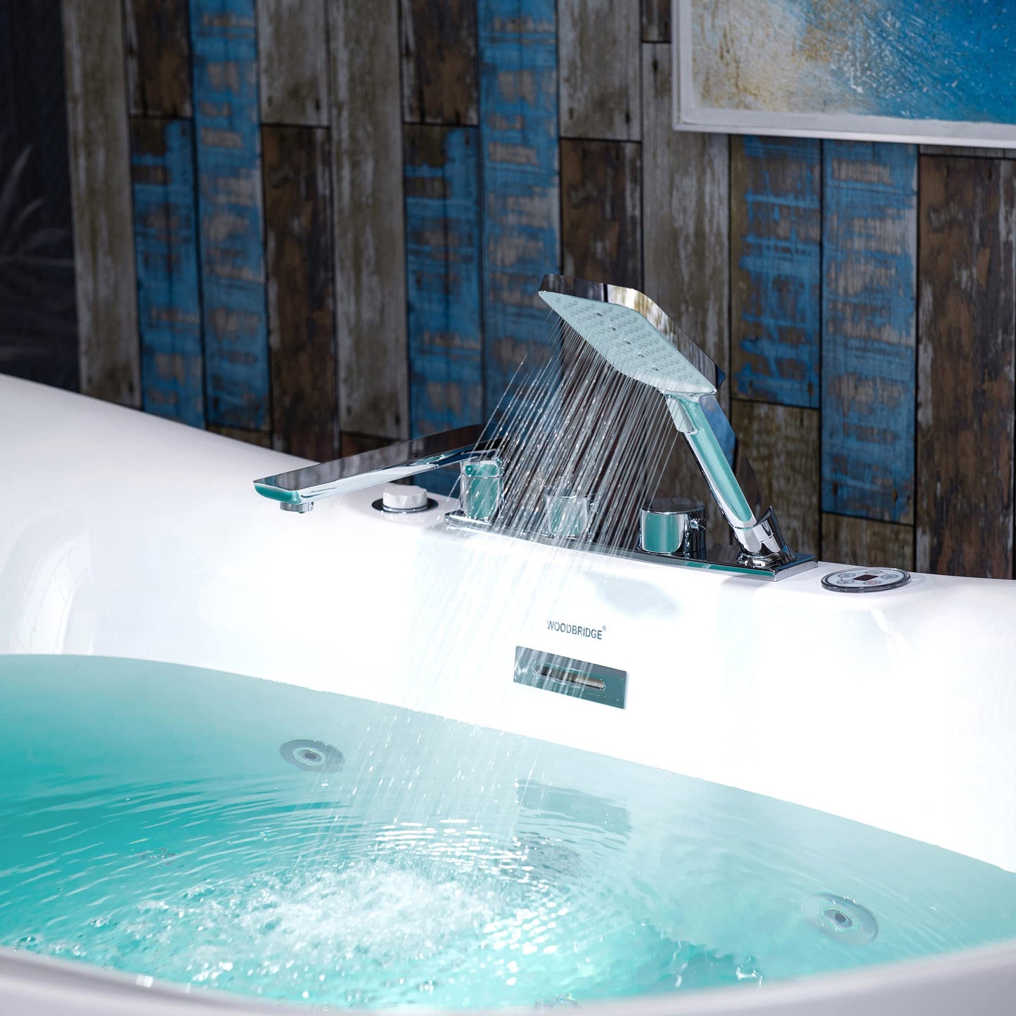72" WOODBRIDGE Whirlpool Tub