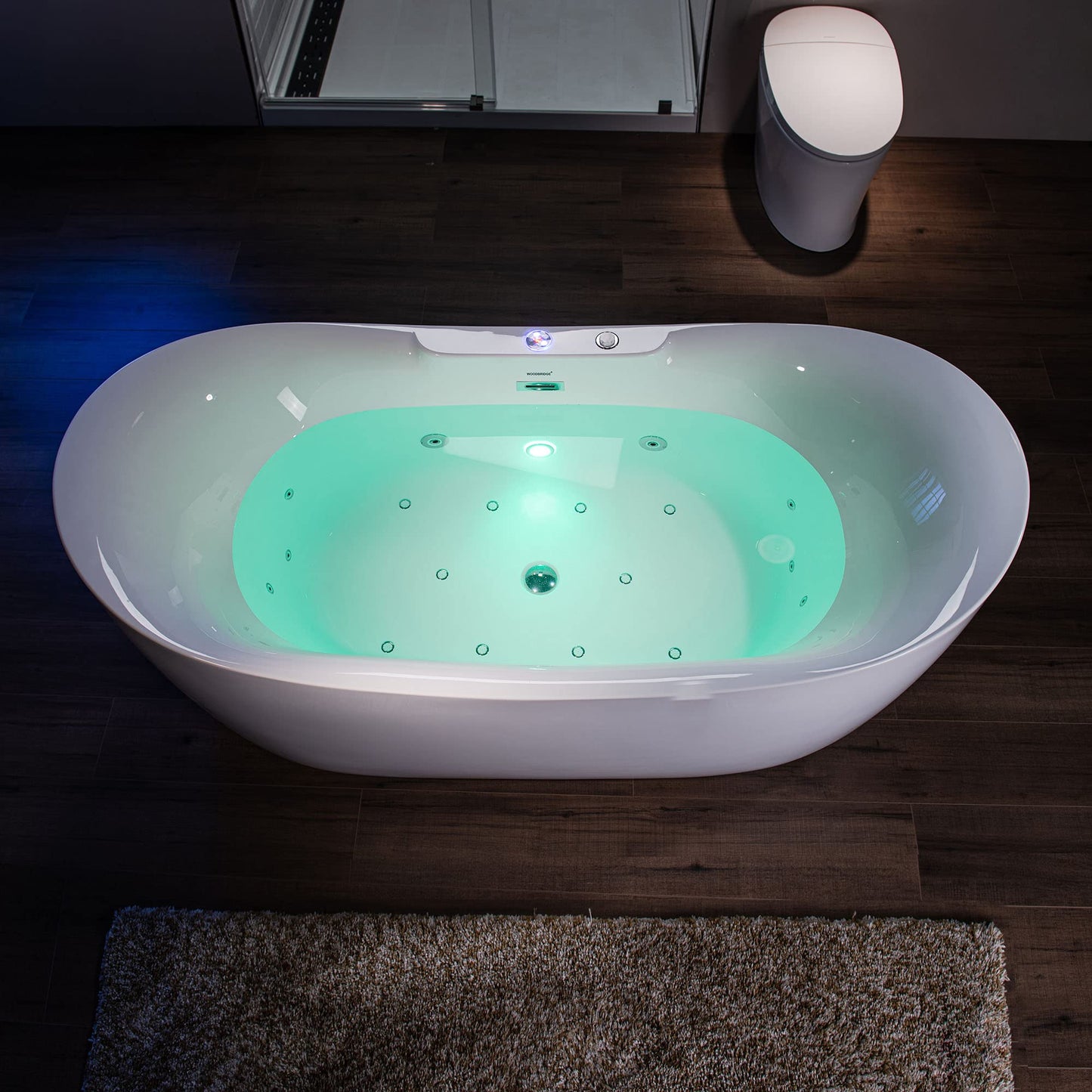 72" WOODBRIDGE Whirlpool Tub