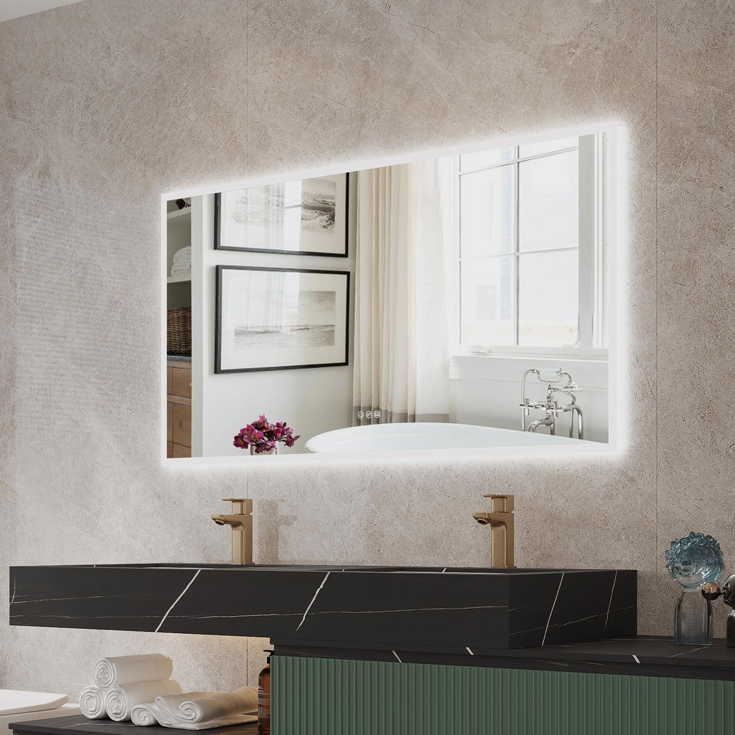 WELLFOR LED Mirror – Anti-Fog
